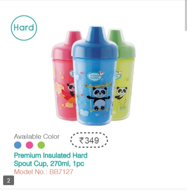 PREMIUM INSULATED HARD SPOUT CUP 270 ML