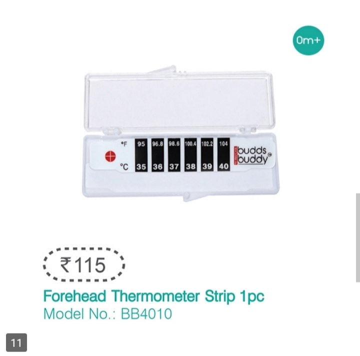 FOREHEAD THERMOMETER STRIP