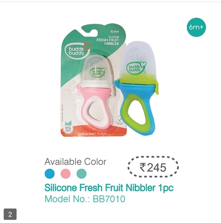 SILICONE FRESH FRUIT NIBBLER