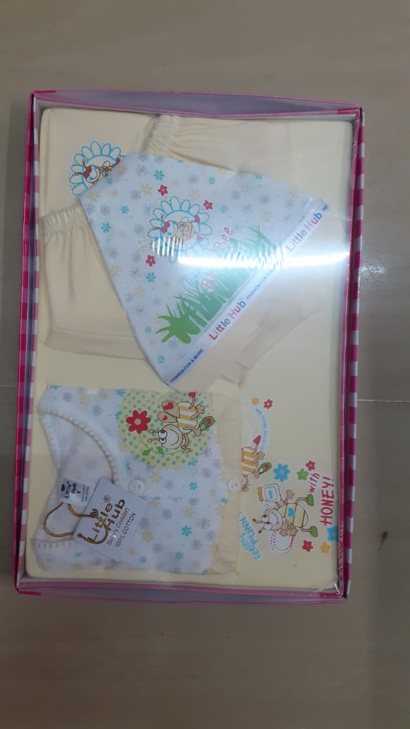 Cotton PASTEL COLOURS Baby Gift Set at Rs 205/piece in Mumbai | ID:  25928943655