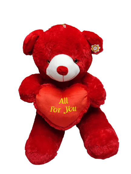 HEART TEDDY No. 65 SIZE 100cm